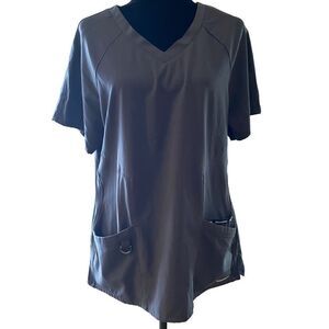 ‎Skechers by Barco Size L Short Sleeve Scrubs Top